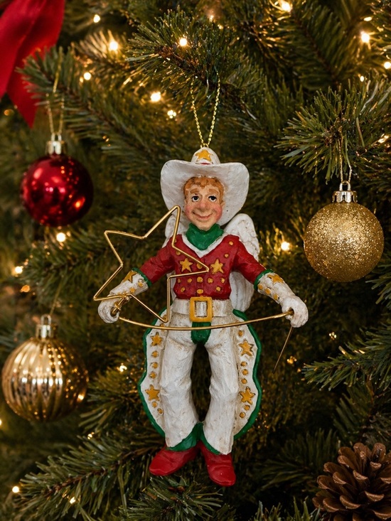 Kurt Adler Other - Kurt S. Adler Cowboy Angel Christmas Ornament